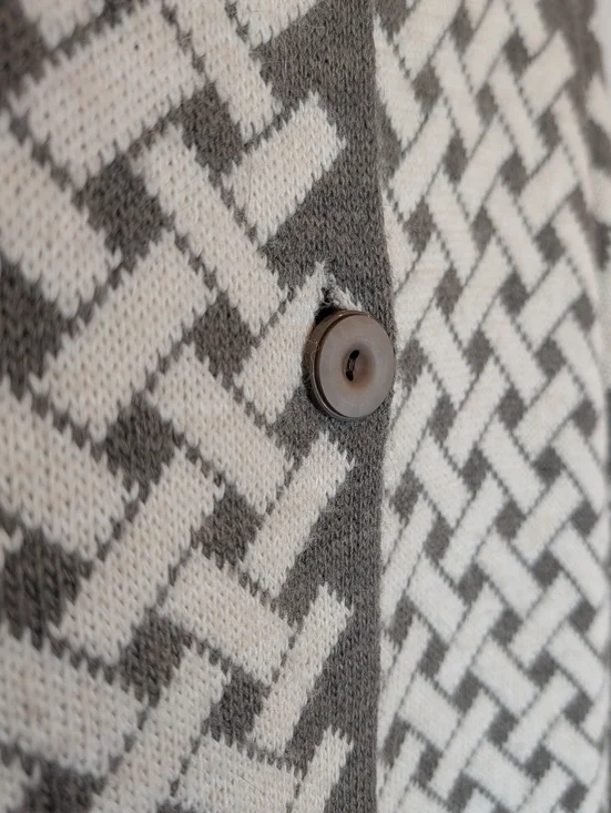 Vintage Cocogio Made in Italy Alpaca Blend Long Cardigan Duster XL - Picture 5 of 8